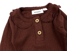 Lil Atelier rum raisin body hulmønster